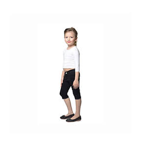 FNOCKS Girls Kids Casual WEAR Slim FIT Trendy Stylish Capri Jeans with TOP